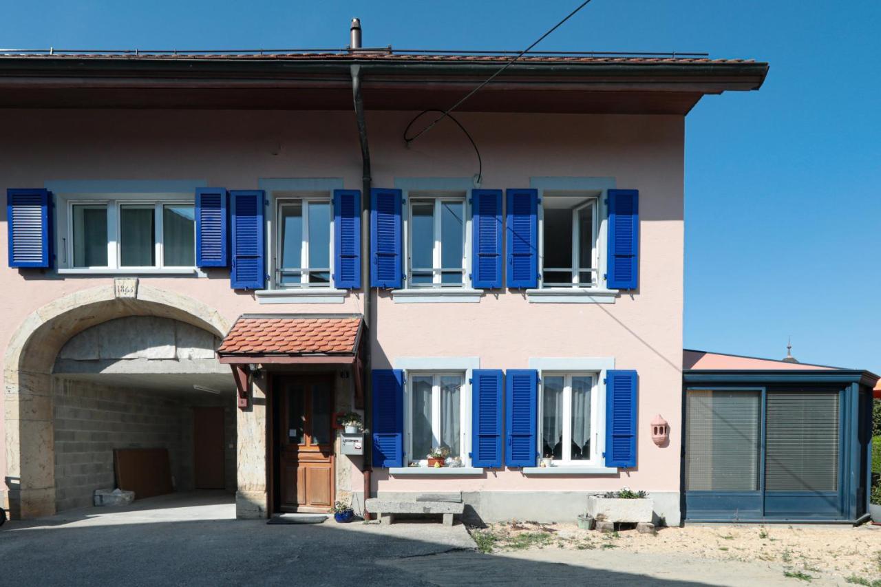 Les Volets Bleus Appartement Morges Buitenkant foto