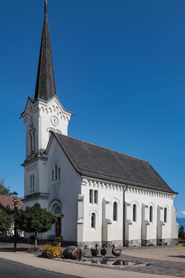 Les Volets Bleus Appartement Morges Buitenkant foto