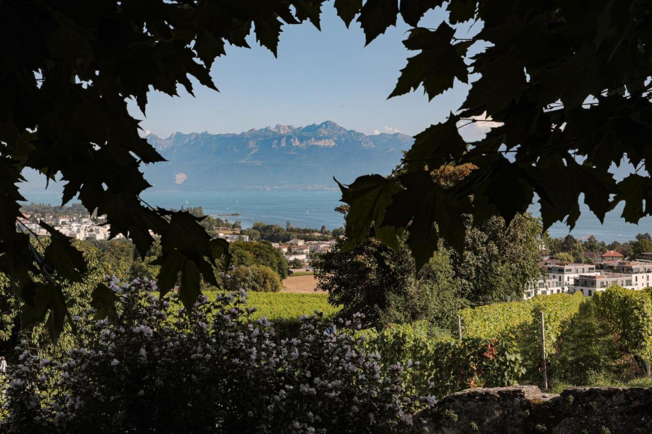 Les Volets Bleus Appartement Morges Buitenkant foto